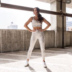 IVL snakeskin workout set